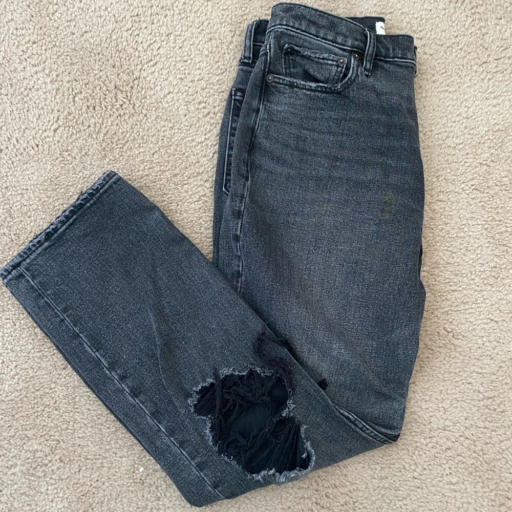 Abercrombie Ankle Straight Jeans